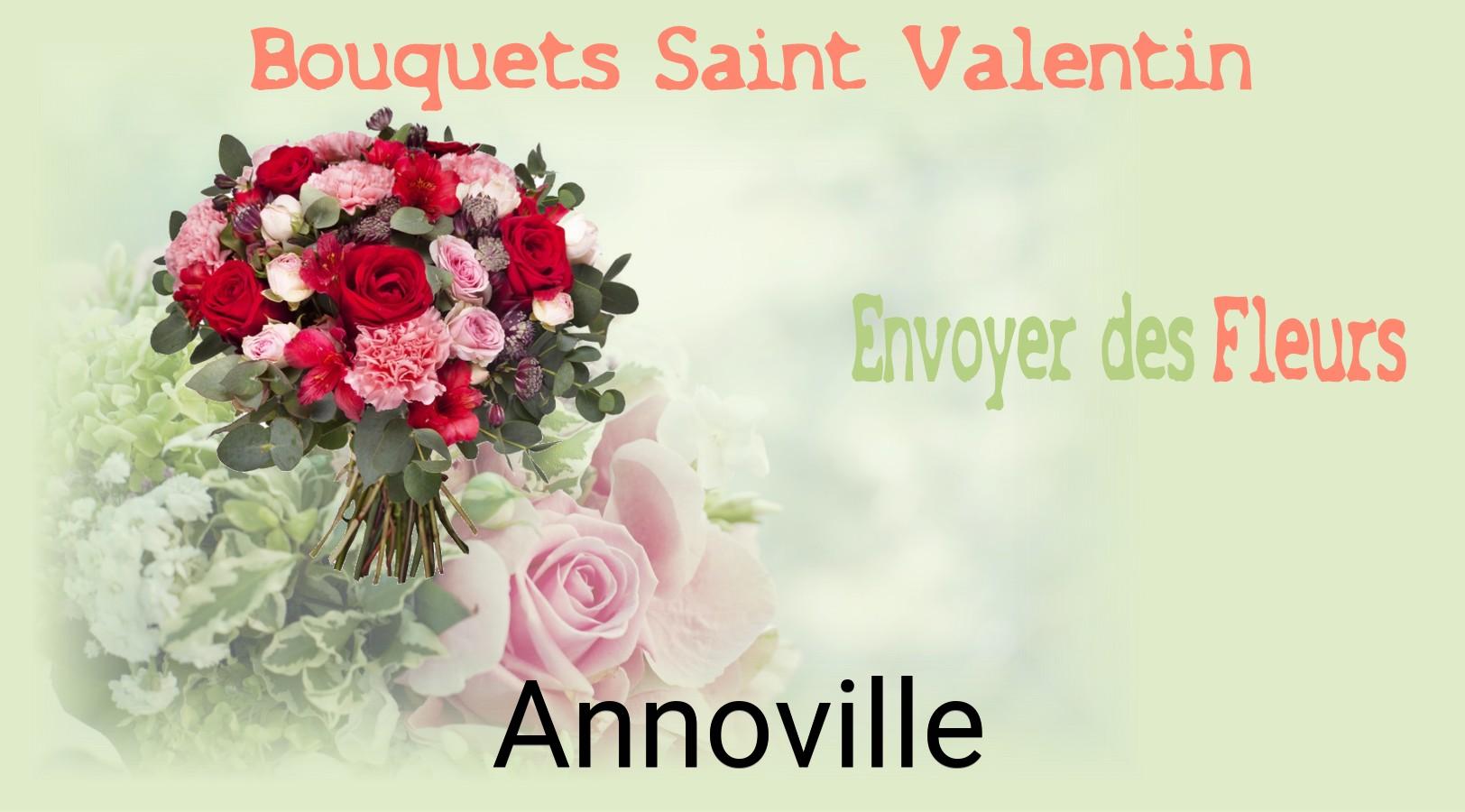 Roses de Saint-Valentin livrées à Annoville